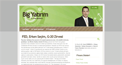 Desktop Screenshot of bigyatirim.blogspot.com