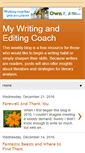 Mobile Screenshot of mywritingandeditingcoach.blogspot.com