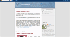 Desktop Screenshot of couponsavers.blogspot.com