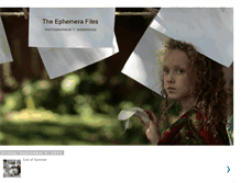 Tablet Screenshot of ephemerafiles.blogspot.com