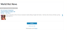 Tablet Screenshot of dworld-hot-news.blogspot.com