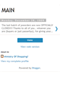Mobile Screenshot of ministryofshopping.blogspot.com