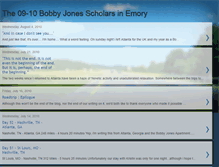 Tablet Screenshot of bobbyjonesscholarship.blogspot.com