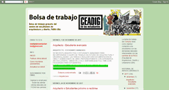 Desktop Screenshot of bolsadetrabajoceadig.blogspot.com