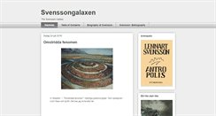 Desktop Screenshot of lennart-svensson.blogspot.com