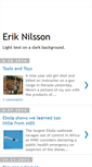 Mobile Screenshot of eriknilssonblog.blogspot.com