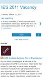 Mobile Screenshot of ies2011vacancy.blogspot.com