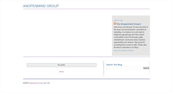 Desktop Screenshot of anopenmindgroup.blogspot.com