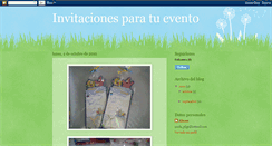 Desktop Screenshot of invitaciones-para-tu-evento.blogspot.com