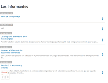 Tablet Screenshot of losinformantes00.blogspot.com