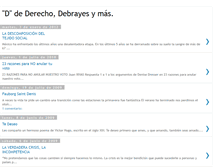 Tablet Screenshot of derechodebrayes.blogspot.com
