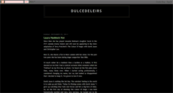 Desktop Screenshot of dulcedeleirs.blogspot.com