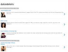 Tablet Screenshot of dulcedeleirs.blogspot.com
