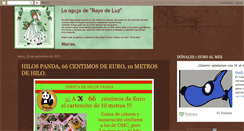 Desktop Screenshot of laagujaderayodeluz.blogspot.com