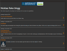 Tablet Screenshot of nicklas-fiskebloggen.blogspot.com