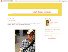 Tablet Screenshot of leighleighlumpkin.blogspot.com