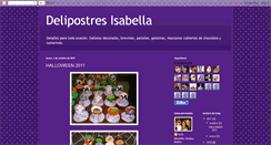 Desktop Screenshot of galletasisabella.blogspot.com