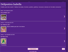 Tablet Screenshot of galletasisabella.blogspot.com