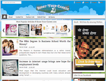 Tablet Screenshot of boost-your-career.blogspot.com