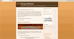 Desktop Screenshot of grumpyoldbroads.blogspot.com