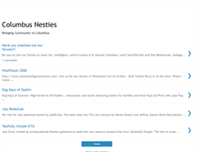 Tablet Screenshot of columbusnesties.blogspot.com