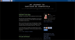 Desktop Screenshot of mi-viaje-a-santiago.blogspot.com