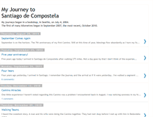 Tablet Screenshot of mi-viaje-a-santiago.blogspot.com