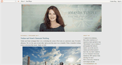 Desktop Screenshot of amandatemplephotography.blogspot.com