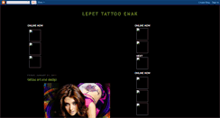 Desktop Screenshot of lepettattooenak.blogspot.com
