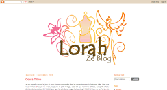 Desktop Screenshot of lorahzeblog.blogspot.com