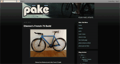 Desktop Screenshot of pakebikes.blogspot.com