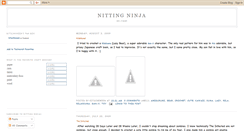 Desktop Screenshot of nittingninja.blogspot.com