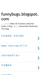Mobile Screenshot of funnybugs.blogspot.com