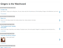 Tablet Screenshot of gingersisthewatchword.blogspot.com