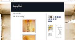 Desktop Screenshot of naughtymonkart.blogspot.com