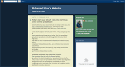 Desktop Screenshot of nizarmuhamad.blogspot.com