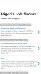 Mobile Screenshot of ngjobfinders.blogspot.com
