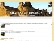 Tablet Screenshot of chateauderimaison.blogspot.com