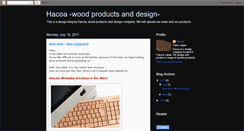 Desktop Screenshot of hacoa.blogspot.com