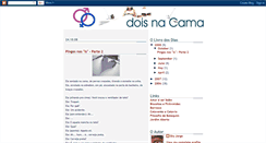 Desktop Screenshot of doisnacama.blogspot.com