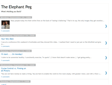 Tablet Screenshot of elephantpeg.blogspot.com