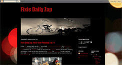 Desktop Screenshot of fixiedailyzap.blogspot.com