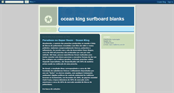 Desktop Screenshot of oceankingblanks.blogspot.com