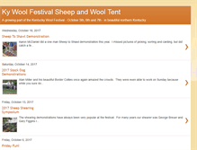 Tablet Screenshot of kentuckysheepandwooltent.blogspot.com