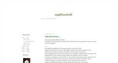 Desktop Screenshot of ezgilimelodi.blogspot.com