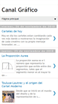 Mobile Screenshot of canalgrafico.blogspot.com