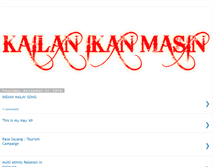 Tablet Screenshot of kailan-ikan-masin.blogspot.com