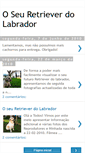 Mobile Screenshot of o-meu-retrieverdolabrador.blogspot.com