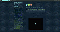 Desktop Screenshot of ak49paintball.blogspot.com
