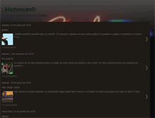 Tablet Screenshot of klictossan.blogspot.com